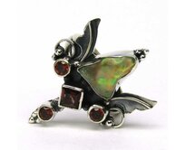 AutorskeSperky.com - Stříbrný prsten s opálem - S4731 Stříbro