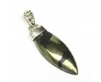 AutorskeSperky.com - Stříbrný přívěsek s pyritem a magnetitem - S5319 Stříbro