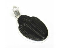 AutorskeSperky.com - Stříbrný přívěsek s trilobitem - S5545 Stříbro