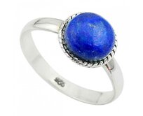 AutorskeSperky.com - Stříbrný prsten s lapis lazuli - S6132 Stříbro