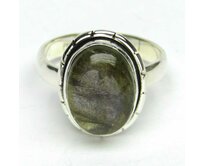 AutorskeSperky.com - Stříbrný prsten s labradoritem - S6151 Stříbro