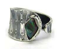 AutorskeSperky.com - Stříbrný prsten s opálem -  S7180 Stříbro