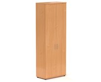 Kancelářská skříň Komfort, 80x38,5x218,5 cm, dveře 5/5 S686 11
