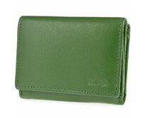 Dámská kožená peněženka Bellugio zelená AD-119R-399 RFID ochrana