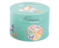 Kulaté puzzle manéž - Moulin Roty 45 dílků