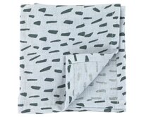Trixie Bavlněná plenka muslin cloths - Blue Meadow - 120 cm, set 2 ks
