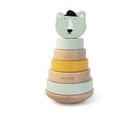 Dřevěná stohovací hračka Trixie - Mr. Polar Bear