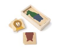 Dřevěné kombo puzzle Trixie - zvířátka