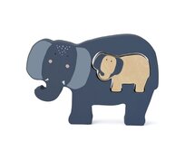 Trixie Dřevěné baby puzzle - Mrs. Elephant