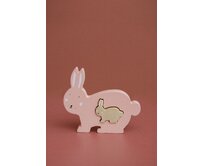 Trixie Dřevěné baby puzzle - Mrs. Rabbit