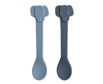 Dětské silikonové lžičky Trixie 2-pack - Mrs. Elephant