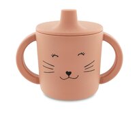Dětský silikonový hrneček Trixie Baby - Mrs. Cat