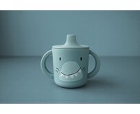 Dětský silikonový hrneček Trixie Baby - Mr. Shark