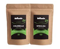 Botanic Chlorella a Spirulina - Výhodný balíček 150 g