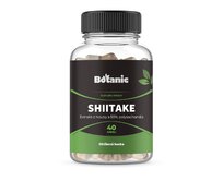 Botanic Shiitake - Extrakt z houby s 50% polysacharidů 40 kapslí