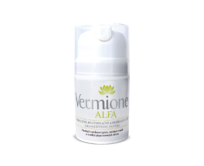 Vermione ALFA je speciální hydratační krém založený na biologickém extraktu z kalifornských žížal. Odstraňuje vrásky, pigmentové skvrny, rosaceu a červené žilky. Nahrazuje léčbu kortikoidy. 