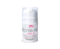 Vermione Milk - Regeneračně vyživující mléko s bioaktivními ENZYMY. Snadno roztíratelné a vstřebatelné Vermione mléko je určeno pro jemnou, citlivou, namáhanou pokožku. Mléko je určeno na  ekzémy, lupénku, opruzeniny a dermatitidy. 50 ml