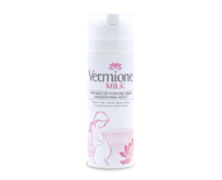 Vermione Milk - Regeneračně vyživující mléko s bioaktivními ENZYMY. Snadno roztíratelné a vstřebatelné Vermione mléko je určeno pro jemnou, citlivou, namáhanou pokožku. Mléko je určeno na  ekzémy, lupénku, opruzeniny a dermatitidy. 150 ml