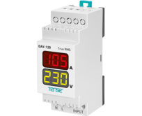 DAV-DIN digitální ampérmetr a voltmetr 100/250 ampérů 150–260V panelová měřidla 100A