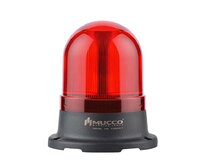 Signální maják řady SNT-100 s bzučákem, ø100mm, SNT-125-B, 85-250 V AC/DC červená