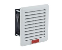 Ventilátor s filtrem, 30 (41) m3/h, 120x120, 230V 50/60Hz, IP54 Plastim