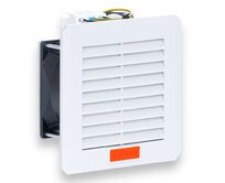Ventilátor s filtrem + šruboba svorka, 30 (41) m3/h, 120x120, 230V 50/60Hz IP54 Plastim