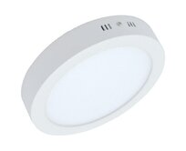 Přisazený LED panel 18W kulatý, napájecí zdroj součástí sestavy Studena bílá - 6500K