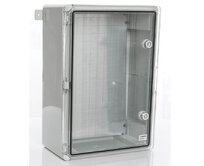 Rozvaděč plastové průhledné dveře 350x500x190mm IP65