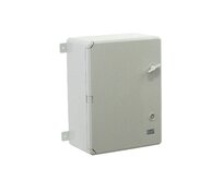 Rozvaděč plastové šedé dveře 300x400x170mm IP65 (P-BOX 3040-1)