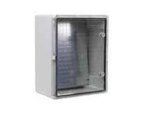 Rozvaděč plastové průhledné dveře 400x500x240mm IP65