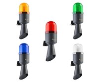 LED siréna s opt. signalizací red / 24 AC/DC
