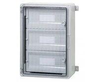 Rozvodnice plastová pro modulové přístroje průhledné dveře, IP65, Plastim 400x600x200