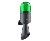 LED siréna s opt. signalizací green / 40-250V AC/DC