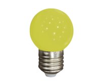 Barevná led žárovka e27 1w / 90lm yellow