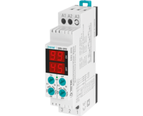 Asymetrický cyklovač / Časové cyklické relé se dvěma displeji -12VDC,230VAC