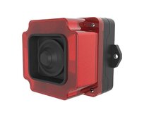 Těžká siréna/houkačka (7 tónů) s červeným stroboskopickým světlem 85-260 V