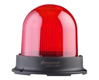 Signální maják s bzučákem, ø125mm, 85-250 V AC/DC