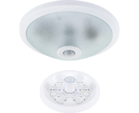 LED Plafoniera 18W s pohybovým čidlem PIR Svítidlo přisazené kruhové s IR čidlem