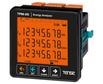 Analyzátor parametrů 3 fázové sítě proudů napětí frekvencí výkonu energie RS485