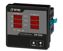 3-fázové digitální panelové měřiče Multimetr proudu Napětí Indikátor frekvence 100A