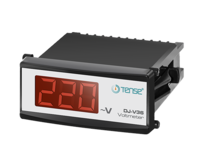 DJ-V - vestavěný digitální panelový voltmetr pro střídavé napětí 1-500 V, panelové měřiče 36 mm x 78 mm