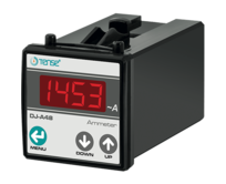 Digitální vestavěný panelový ampérmetr pro měření střídavých nepřímých proudů X/5 48 mm x 48 mm