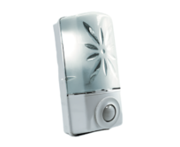 ARS Daystar IP20 - nástěnné svítidlo přisazené E27 bílá s pohybovým senzorem / čidlem PIR, pro vnitřní instalaci,