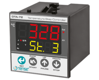 Digitální teplotní stupňové řídicí relé