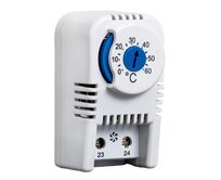 Bimetalový termostat NO spínací, rozsah nastavení 0-60°C,