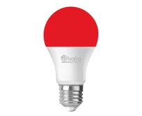 9+2W E27 LED žárovka, LED žárovka dvoubarevná červená / red