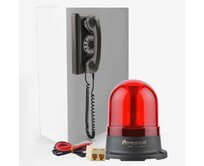 Telefonní signální maják řady 100 červená