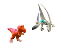 Hodný Dinosaurus - Ramsey & Hromosvod - plastové minifigurky 2ks Plast