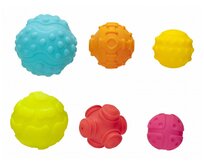 Playgro - Strukturované míčky pro rozvoj motoriky Plast