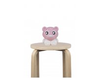 Playgro - Usínací lampička medvídek s projektorem - růžovo-bílý Textil